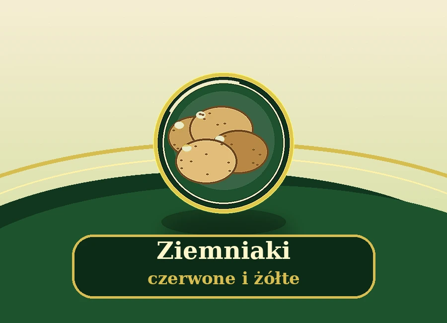 Ziemniaki czerwone i żółte